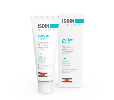 ISDIN Acniben Repair Hidratante, aliviante y reparador Gel Crema (40ml)
