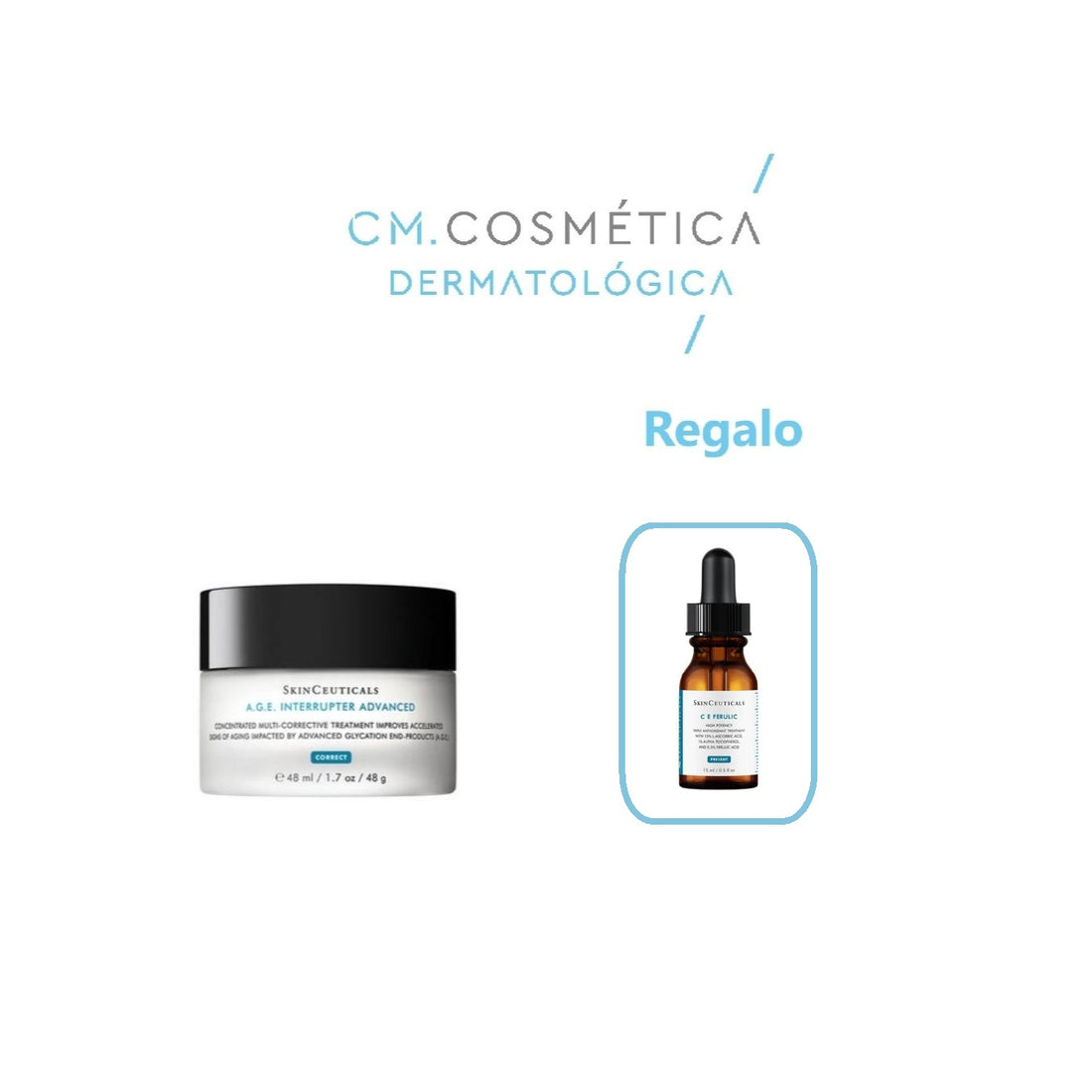 Skinceuticals A.G.E Interrupter Advanced (48ml) + REGALO: C E ferulic (15ml) PACK