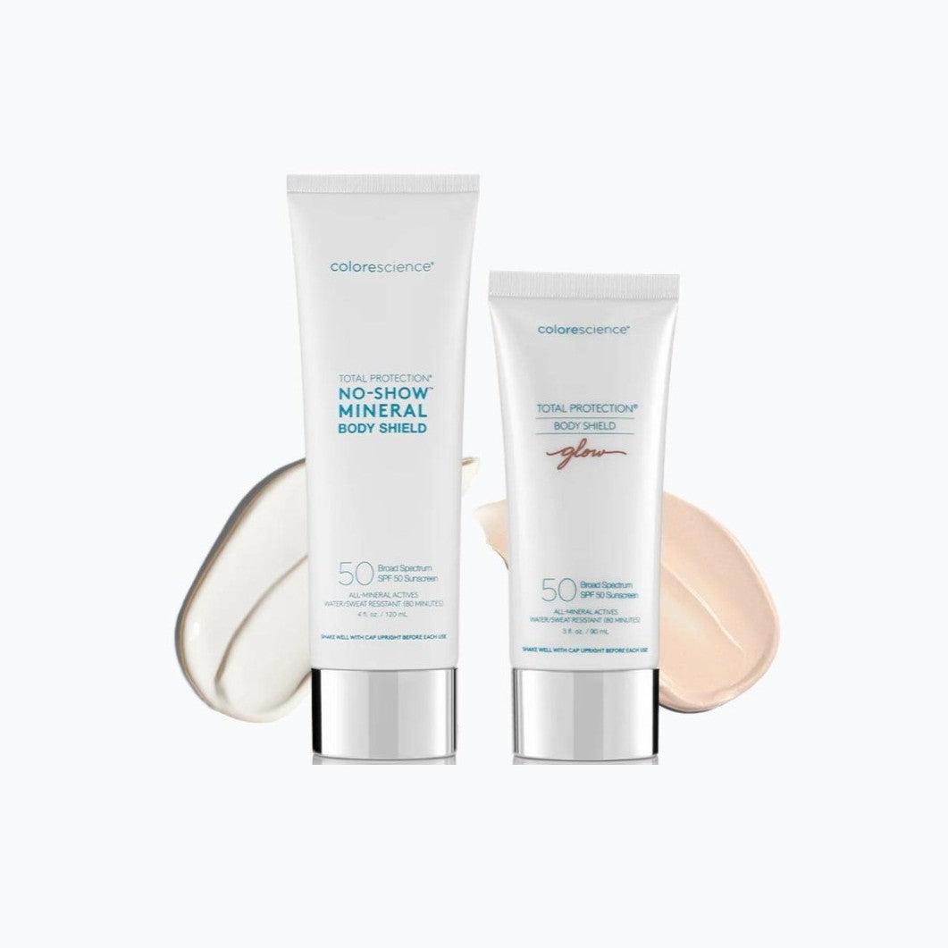 Colorescience No Show Corporal (120ml) + Colorescience Glow Corporal (90ml) + REGALO: Neceser PACK