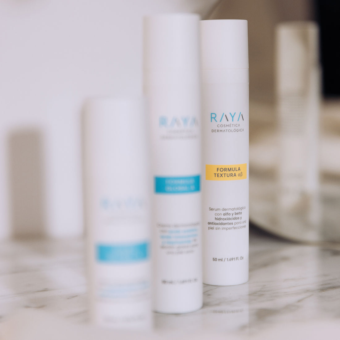 FÓRMULA TEXTURA  α β. RAYA Cosmética Dermatológica.